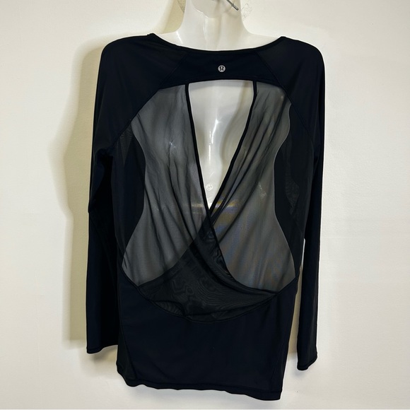 ◾️Lululemon If You’re Lucky Long Sleeve Tee Black - Picture 10 of 10